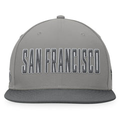 San Francisco Giants Fanatics Dugout Fitted Hat - Gray Hats
