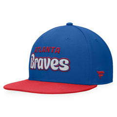 Atlanta Braves Fanatics Cooperstown Collection Hurler Fitted Hat - Royal Hats