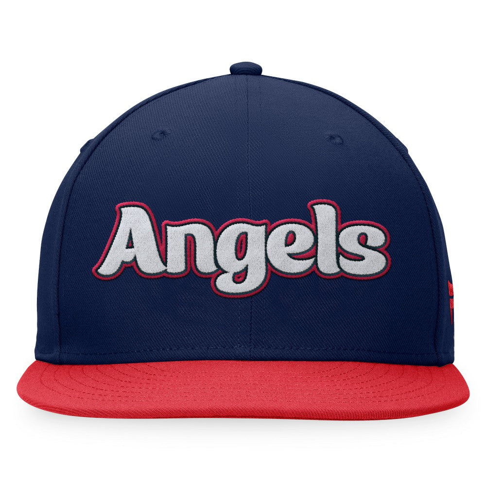 Los Angeles Angels Fanatics Cooperstown Collection Hurler Fitted Hat - Navy Hats