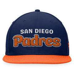 San Diego Padres Fanatics Cooperstown Collection Hurler Fitted Hat - Navy Hats