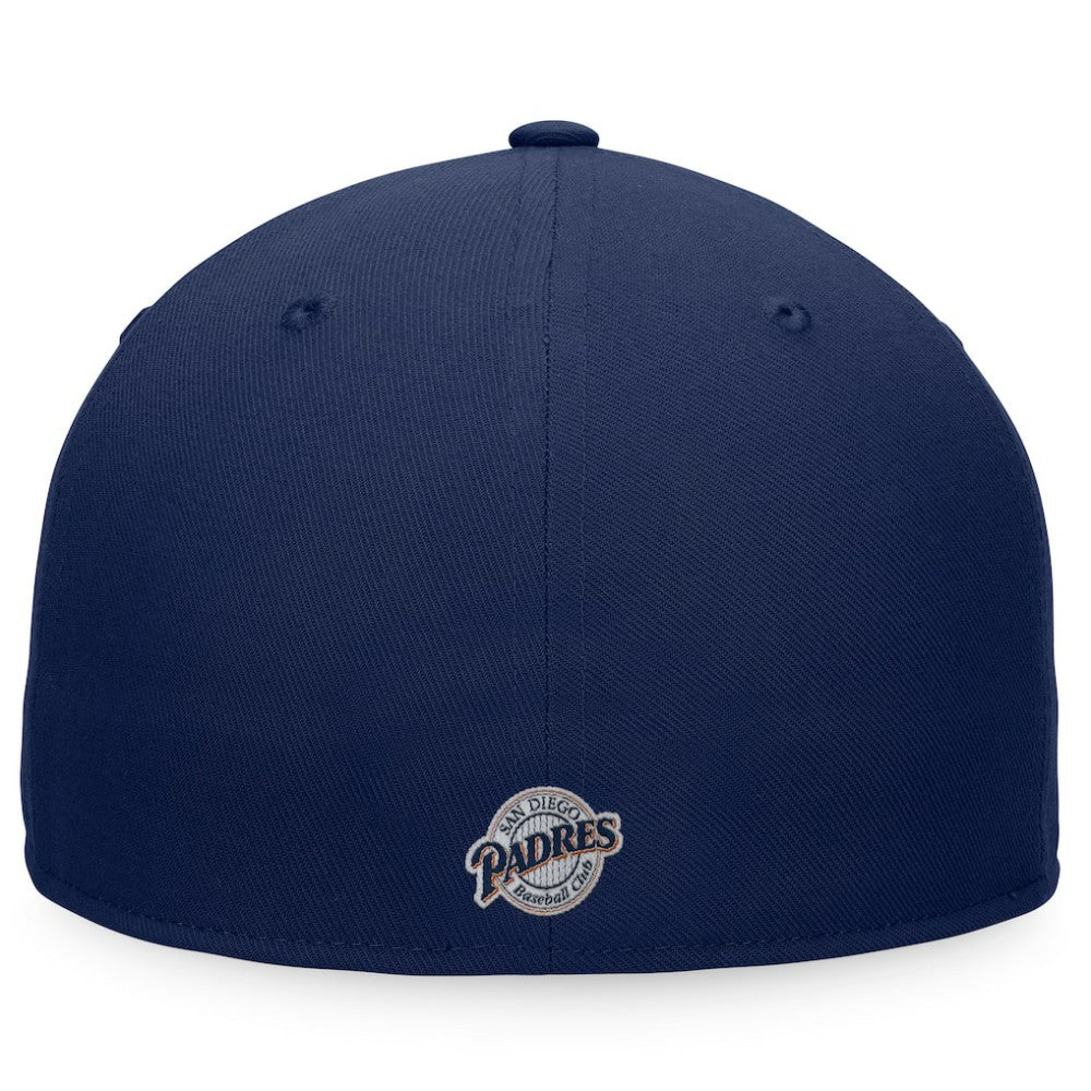 San Diego Padres Fanatics Cooperstown Collection Hurler Fitted Hat - Navy Hats