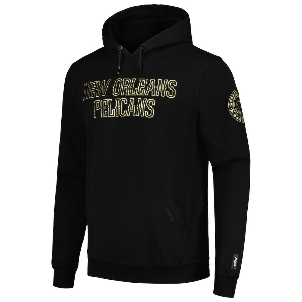 New Orleans Pelicans Pro Standard Black & Gold Pullover Hoodie