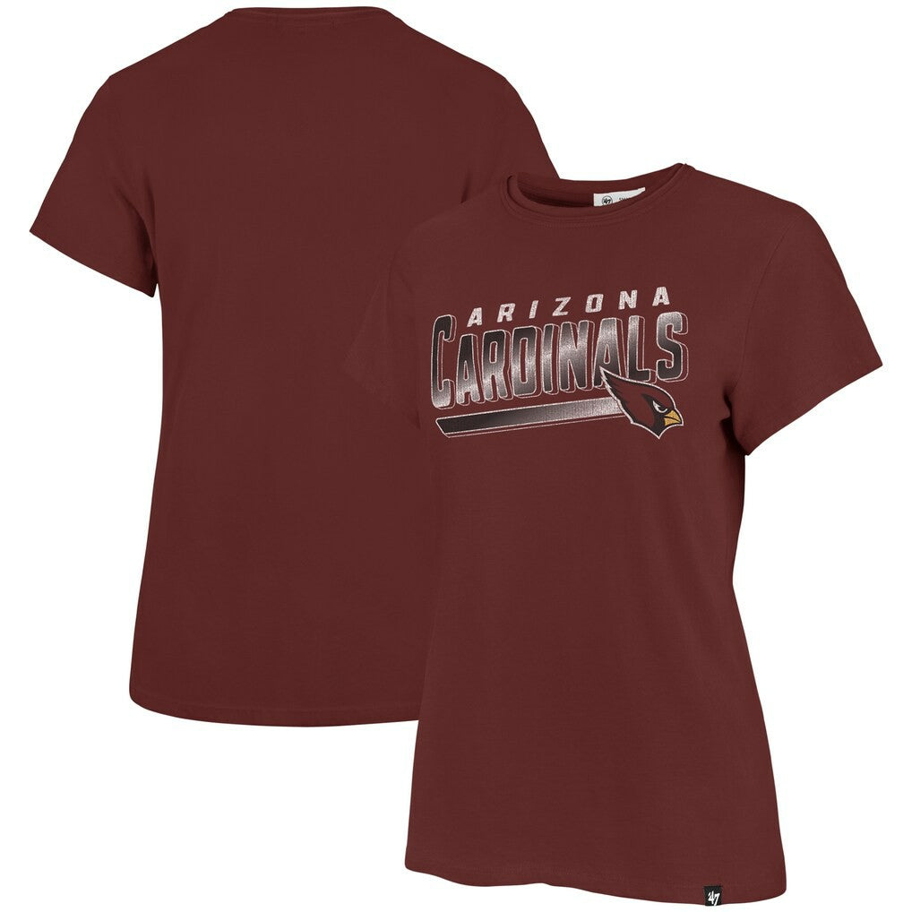 Arizona Cardinals '47 Women's Pep Up Frankie T-Shirt Cardinal