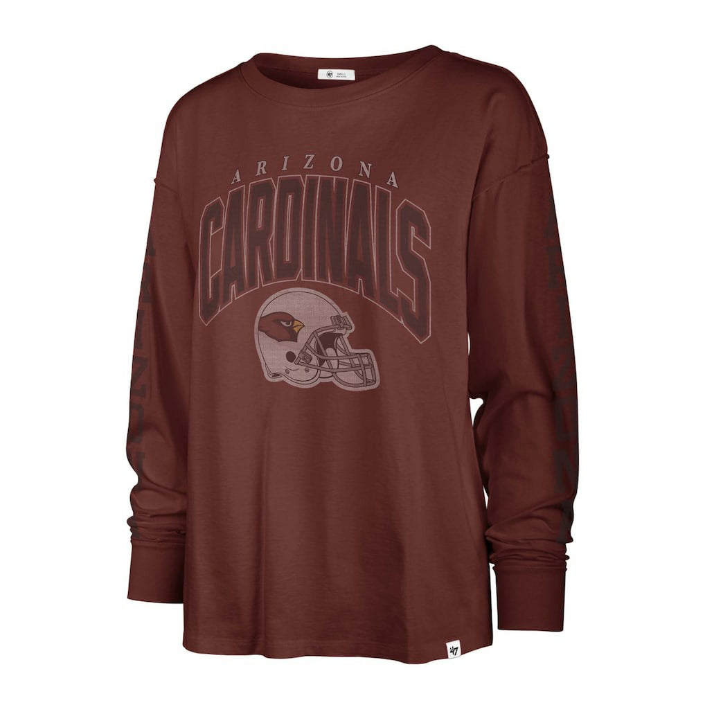 Arizona Cardinals '47 Women's Tom Cat Lightweight Long Sleeve T-Shirt Cardinal