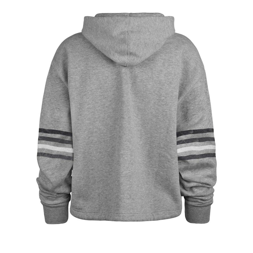 Las Vegas Raiders '47 Women's Upland Bennett Pullover Hoodie Heather Gray