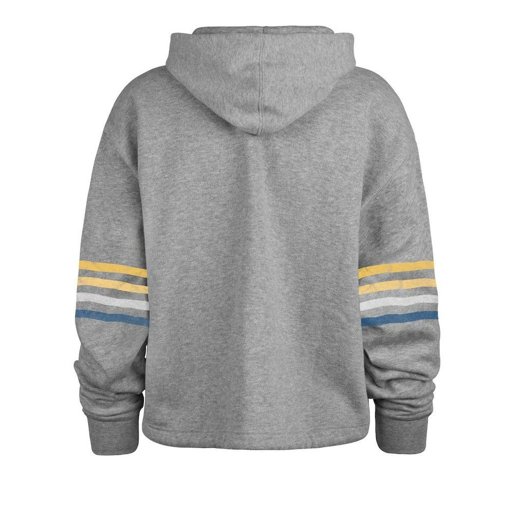 Los Angeles Rams '47 Women's Upland Bennett Pullover Hoodie Heather Gray