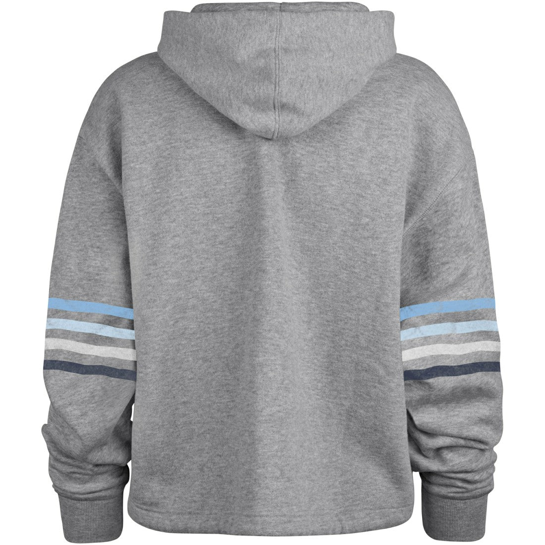 Tennessee Titans '47 Women's Upland Bennett Pullover Hoodie Heather Gray