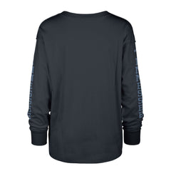 Tennessee Titans '47 Women's Tom Cat Lightweight Long Sleeve T-Shirt Navy