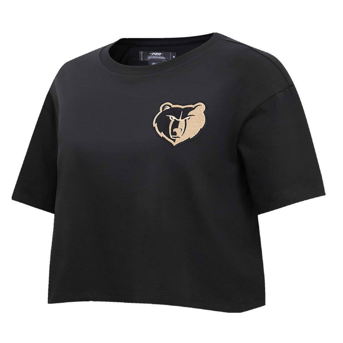 Memphis Grizzlies Pro Standard Women's Holiday Glam Boxy T-Shirt Black