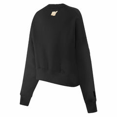 Miami Heat Pro Standard Women's Glam Cropped Pullover Sweatshirt - Black