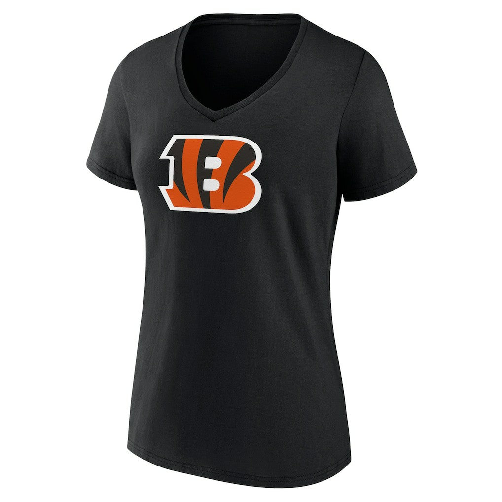 Cincinnati Bengals Women's Mother's Day V-Neck T-Shirt Black