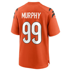 Myles Murphy Cincinnati Bengals Alternate Game Jersey Orange
