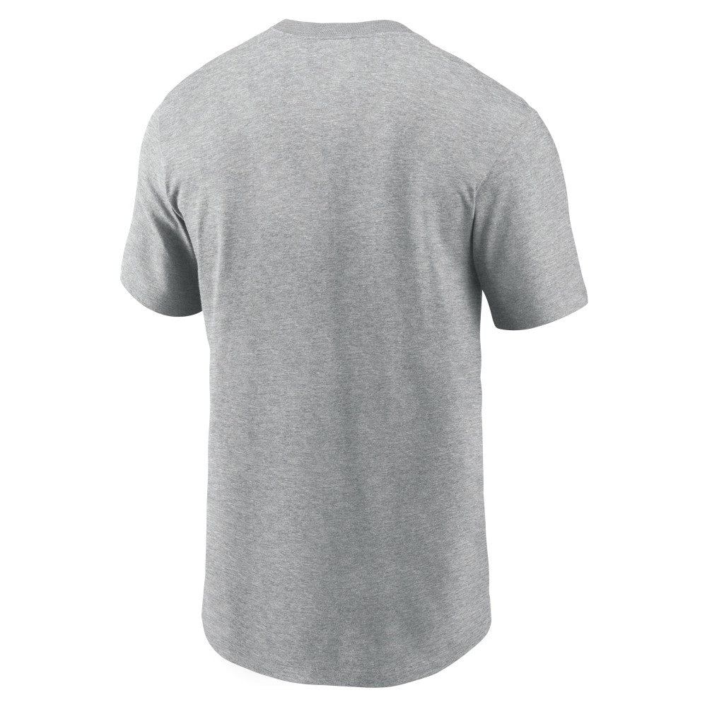 Los Angeles Angels Nike Home Team Athletic Arch T-Shirt - Heather Gray T-shirts