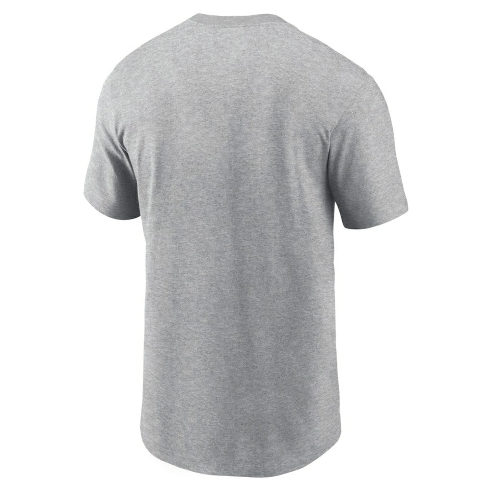 Tampa Bay Rays Nike Home Team Athletic Arch T-Shirt - Heather Gray T-shirts