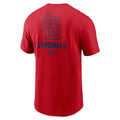 St. Louis Cardinals Nike Large Logo Back Stack T-Shirt - Red T-shirts