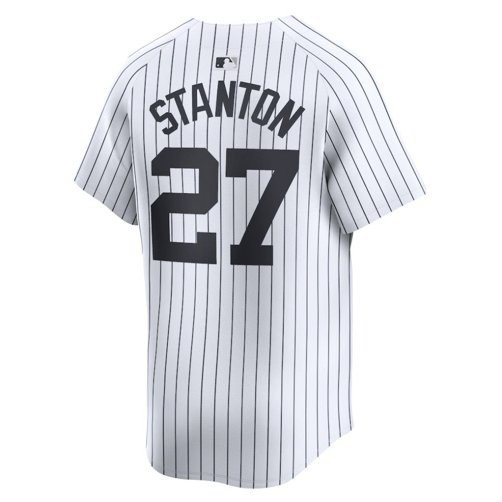 Giancarlo Stanton New York Yankees Nike Home Limited Player Jersey - White Jerseys