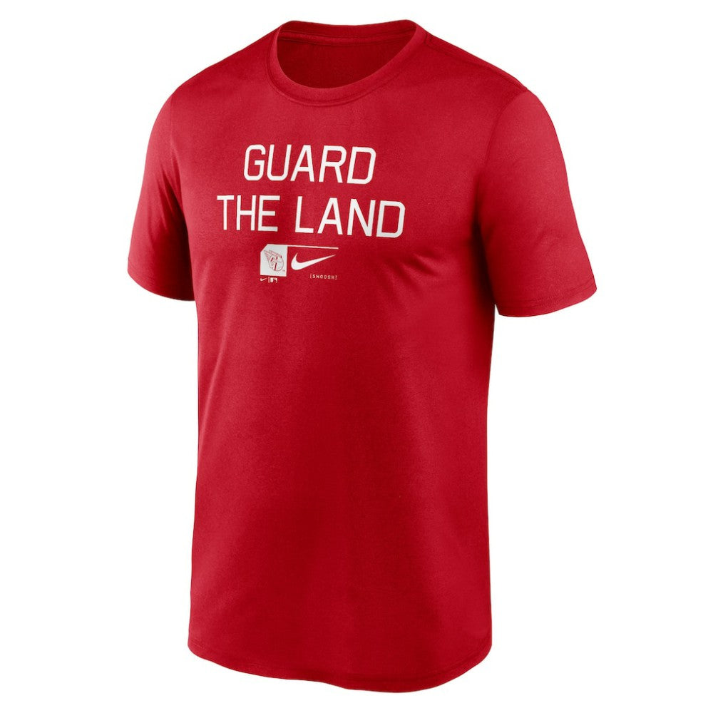 Cleveland Guardians Nike Baseball Phrase Legend Performance T-Shirt - Red T-shirts