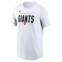 San Francisco Giants Nike Home Team Bracket Stack T-Shirt - White T-shirts