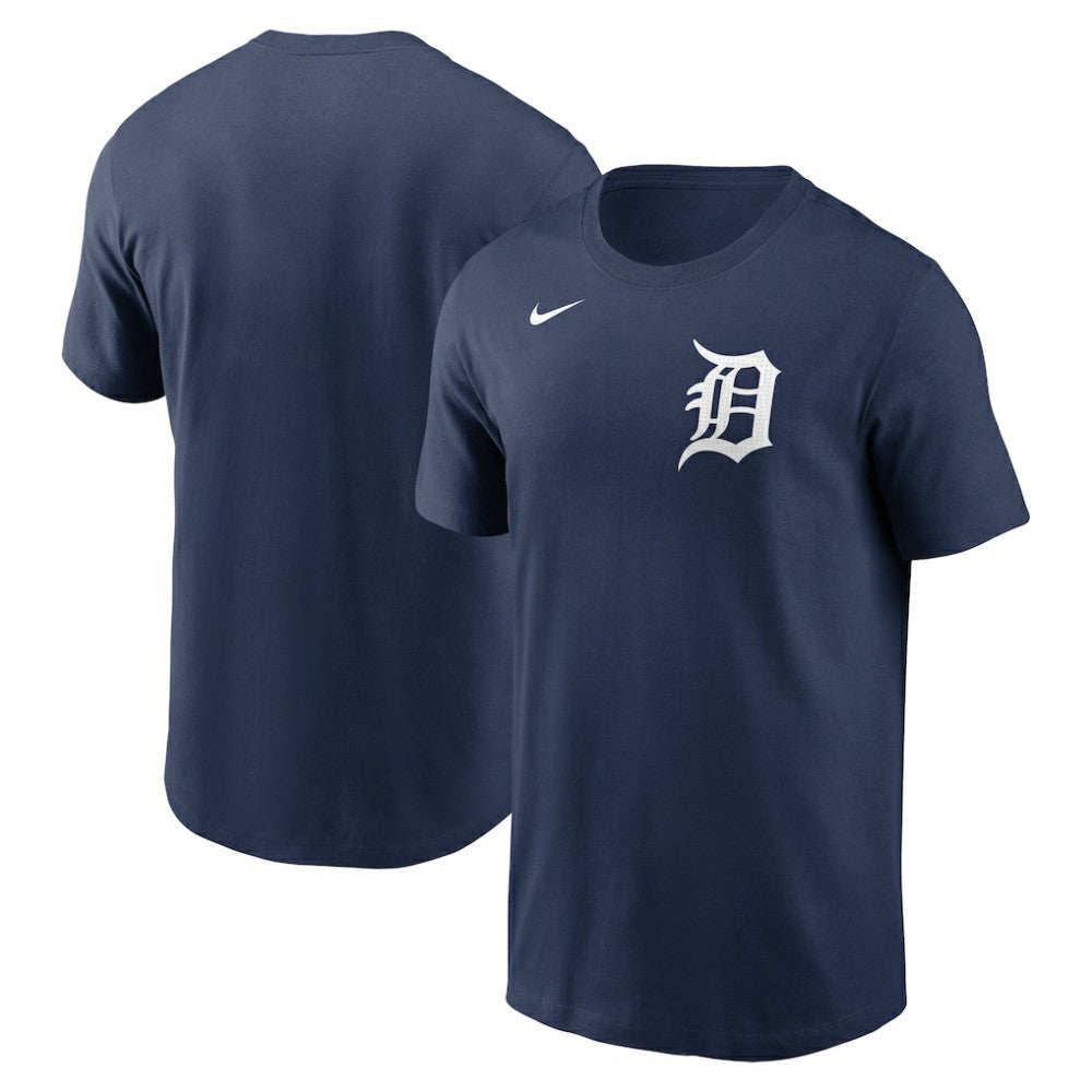 Detroit Tigers Nike Fuse Wordmark T-Shirt - Navy T-shirts