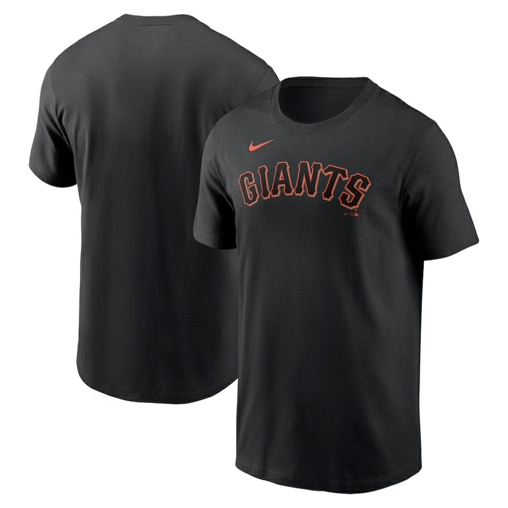 San Francisco Giants Nike Fuse Wordmark T-Shirt - Black T-shirts
