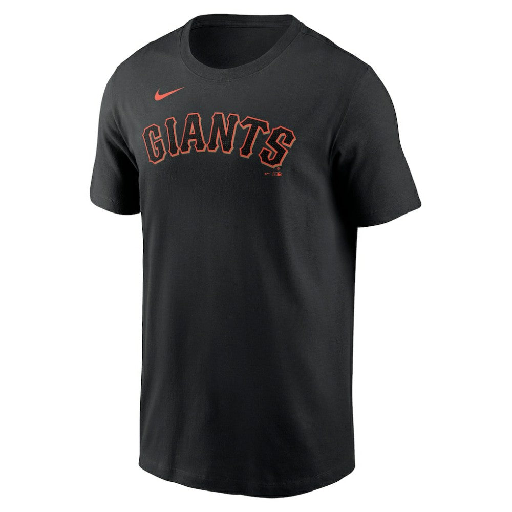 San Francisco Giants Nike Fuse Wordmark T-Shirt - Black T-shirts
