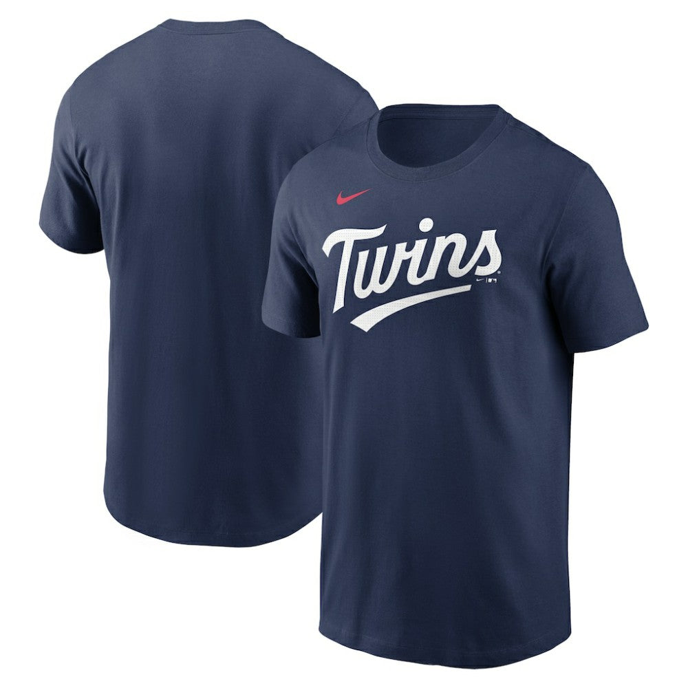 Minnesota Twins Nike Fuse Wordmark T-Shirt - Navy T-shirts