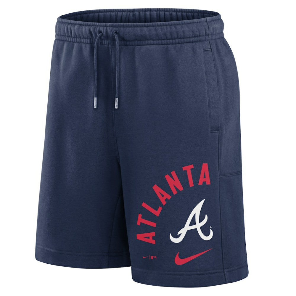 Atlanta Braves Nike Arched Kicker Shorts - Navy Shorts
