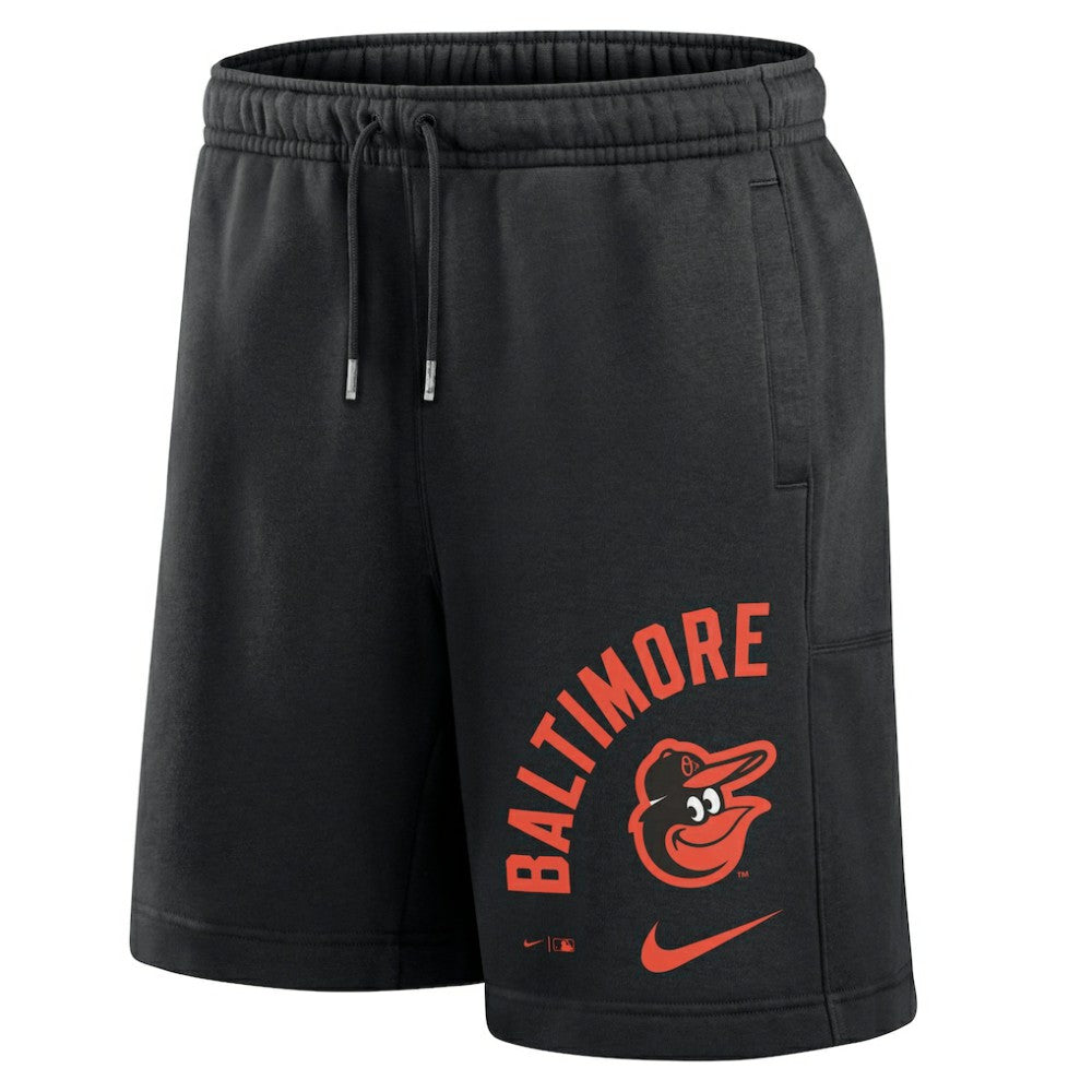 Baltimore Orioles Nike Arched Kicker Shorts - Black Shorts