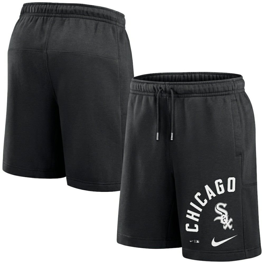 Chicago White Sox Nike Arched Kicker Shorts - Black Shorts
