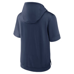 Houston Astros Nike Tri Code Lockup Short Sleeve Pullover Hoodie - Navy Hoodies