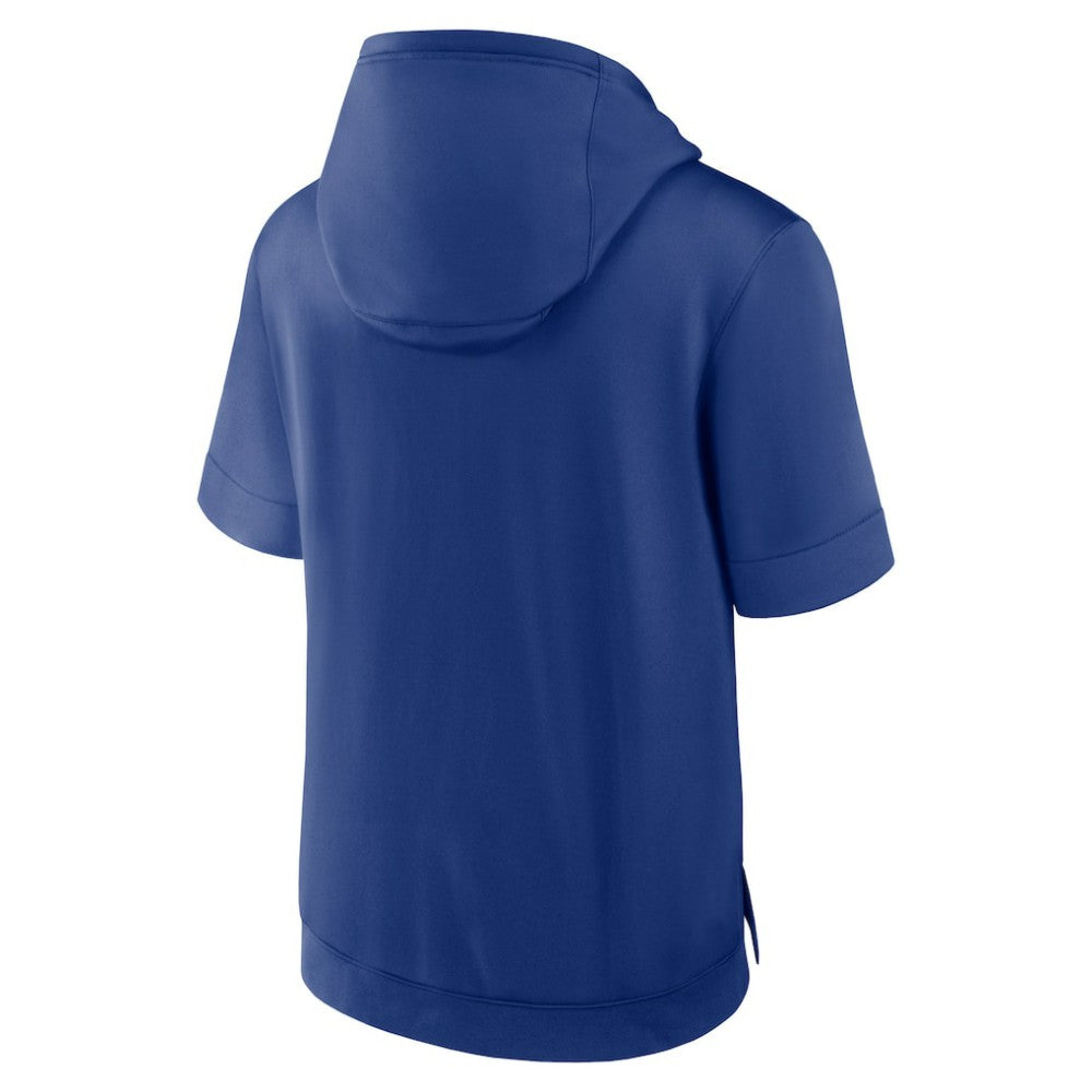 Chicago Cubs Nike Tri Code Lockup Short Sleeve Pullover Hoodie - Royal Hoodies