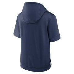 Minnesota Twins Nike Tri Code Lockup Short Sleeve Pullover Hoodie - Navy Hoodies