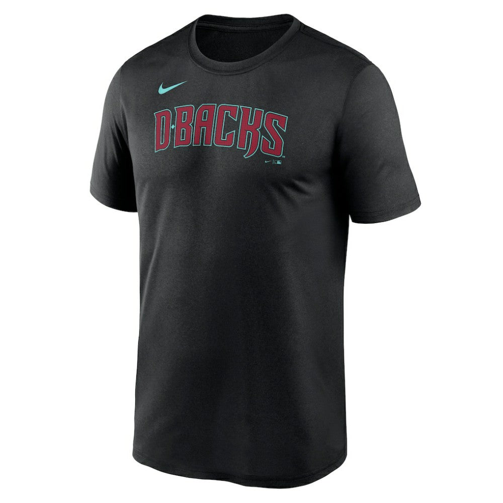 Arizona Diamondbacks Nike Legend Fuse Wordmark T-Shirt  - Black T-shirts