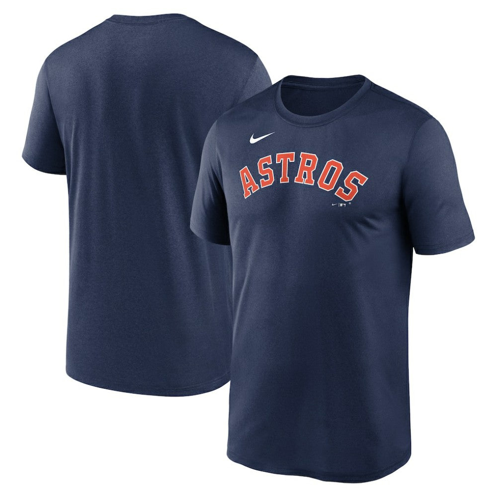 Houston Astros Nike Legend Fuse Wordmark T-Shirt  - Navy T-shirts