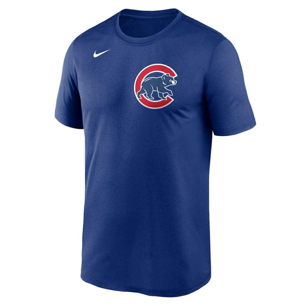Chicago Cubs Nike Legend Fuse Wordmark T-Shirt  - Royal T-shirts