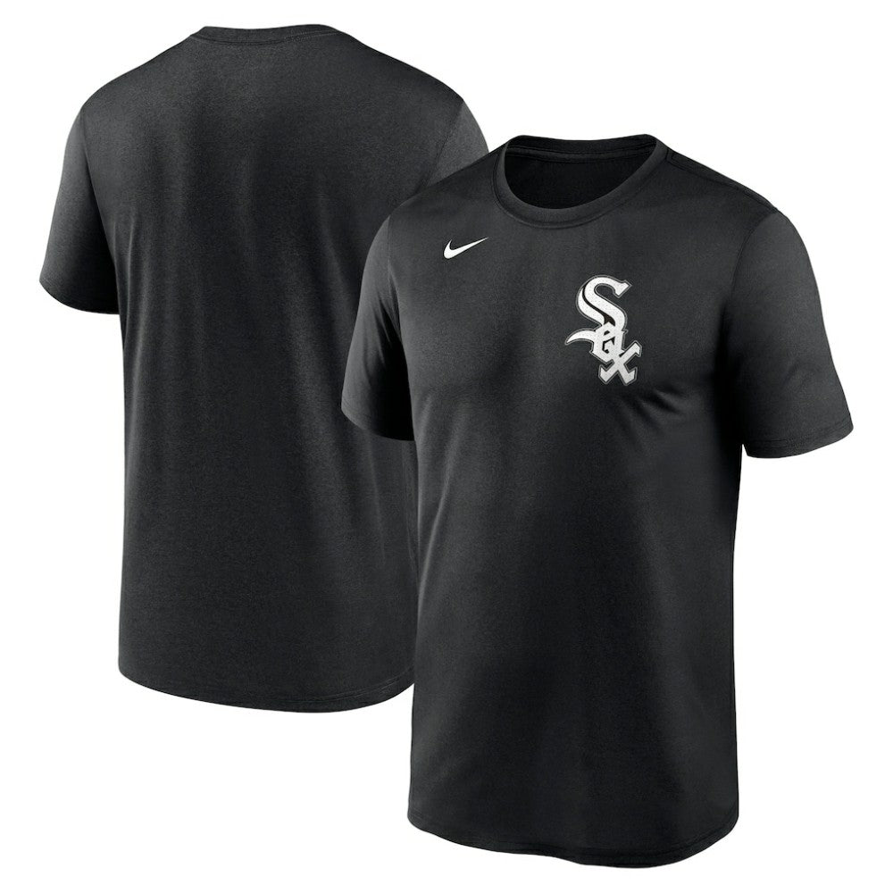 Chicago White Sox Nike Legend Fuse Wordmark T-Shirt  - Black T-shirts