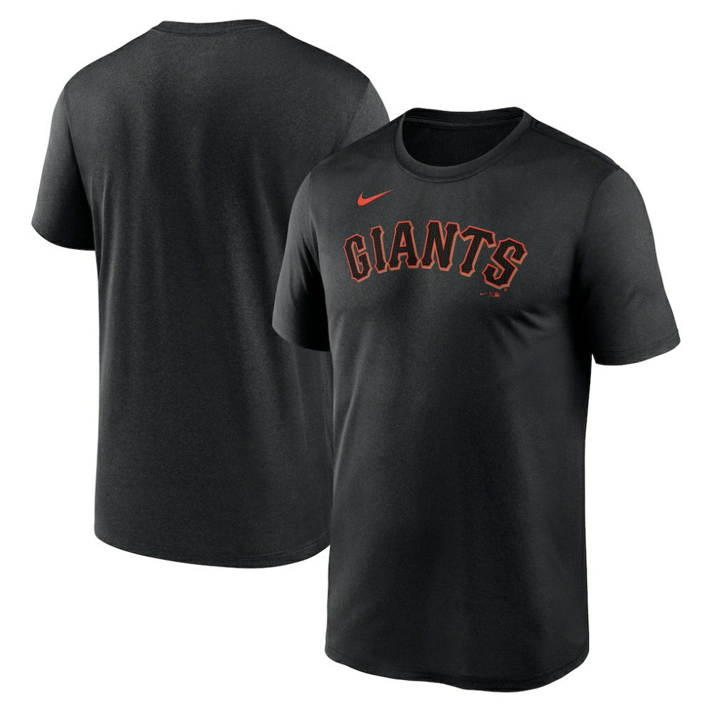 San Francisco Giants Nike Legend Fuse Wordmark T-Shirt  - Black T-shirts