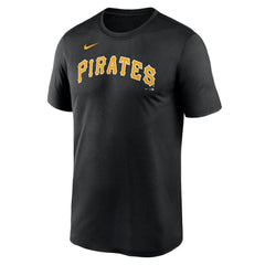 Pittsburgh Pirates Nike Legend Fuse Wordmark T-Shirt  - Black T-shirts