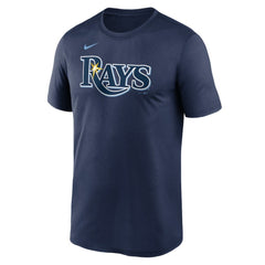 Tampa Bay Rays Nike Legend Fuse Wordmark T-Shirt  - Navy T-shirts