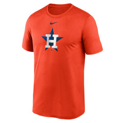 Houston Astros Nike Legend Fuse Large Logo Dri-FIT T-Shirt - Orange T-shirts