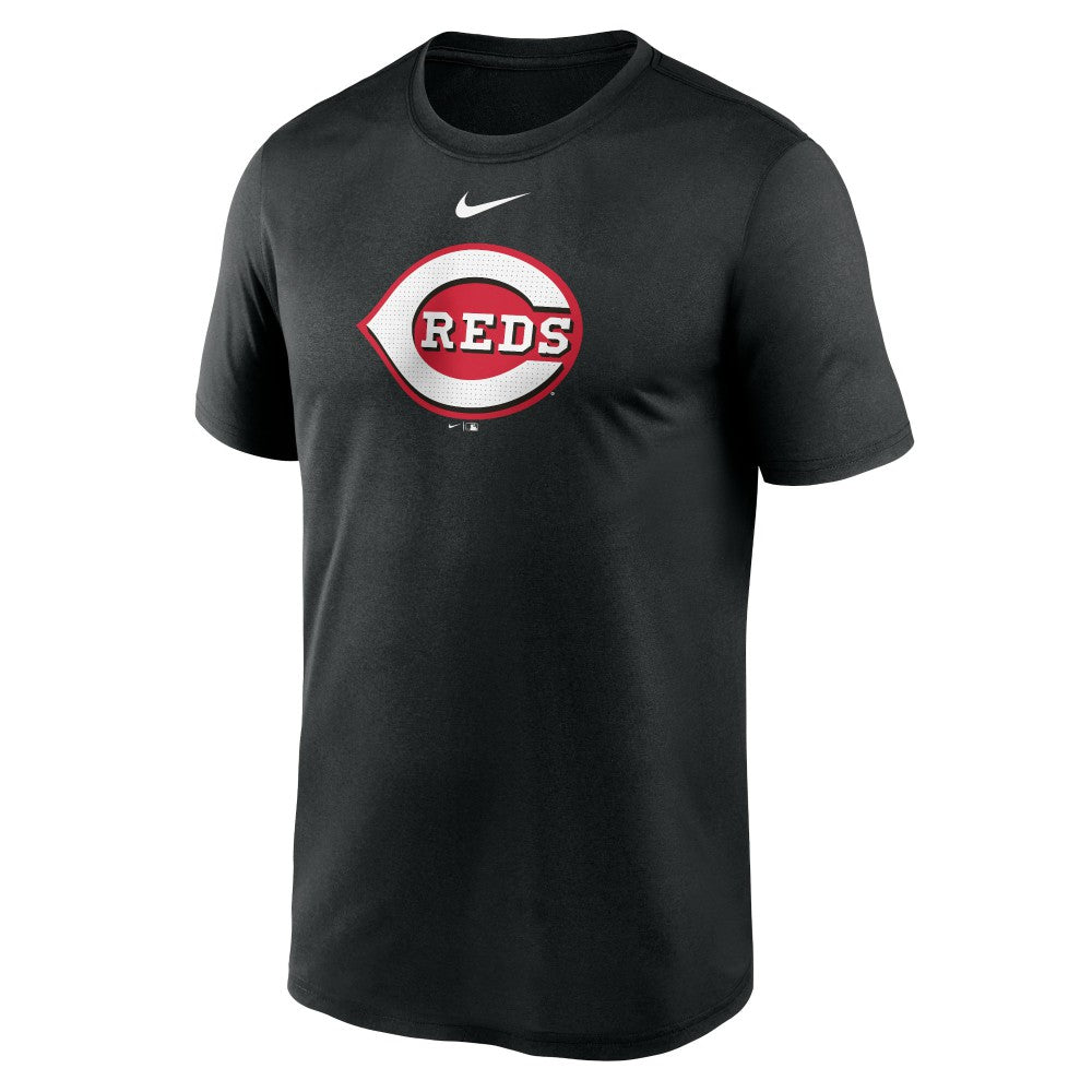 Cincinnati Reds Nike Legend Fuse Large Logo Dri-FIT T-Shirt - Black T-shirts