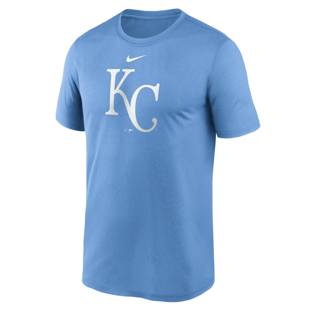 Kansas City Royals Nike Legend Fuse Large Logo Dri-FIT T-Shirt - Light Blue T-shirts