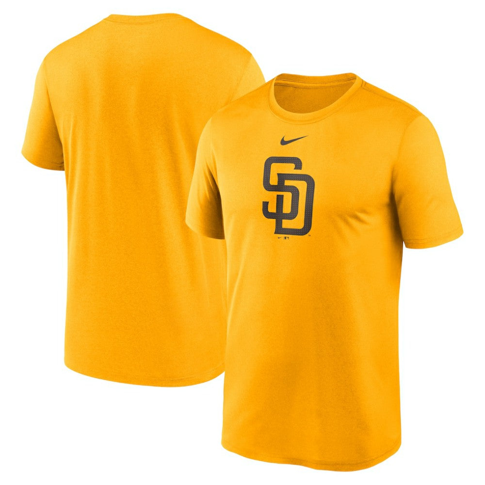 San Diego Padres Nike Legend Fuse Large Logo Dri-FIT T-Shirt - Gold T-shirts