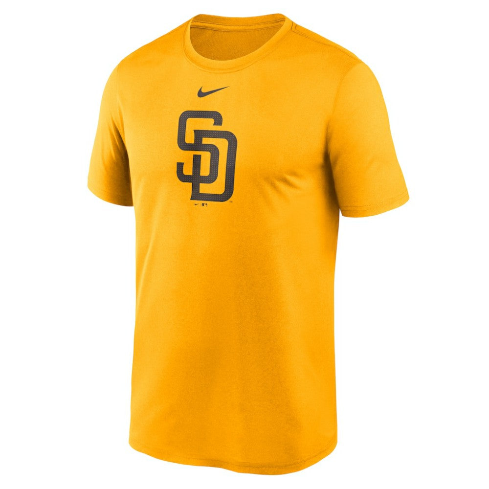 San Diego Padres Nike Legend Fuse Large Logo Dri-FIT T-Shirt - Gold T-shirts