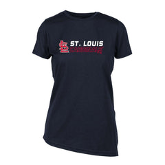 St. Louis Cardinals Levelwear Women's Birch Chase T-Shirt - Navy T-shirts