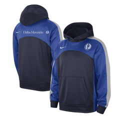 Dallas Mavericks Authentic Starting Five Force Performance Pullover Hoodie Navy/Blue