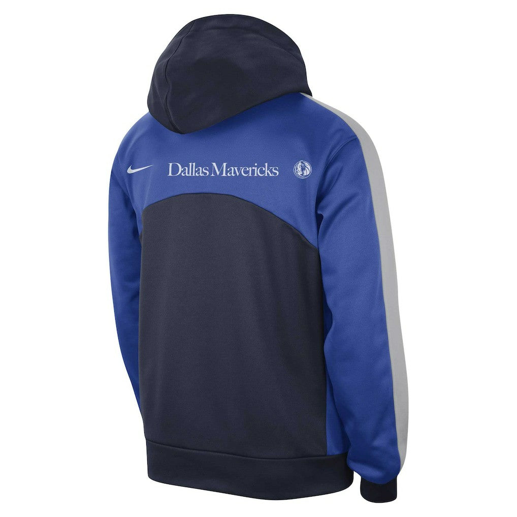 Dallas Mavericks Authentic Starting Five Force Performance Pullover Hoodie Navy/Blue
