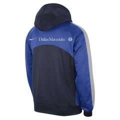 Dallas Mavericks Authentic Starting Five Force Performance Pullover Hoodie Navy/Blue