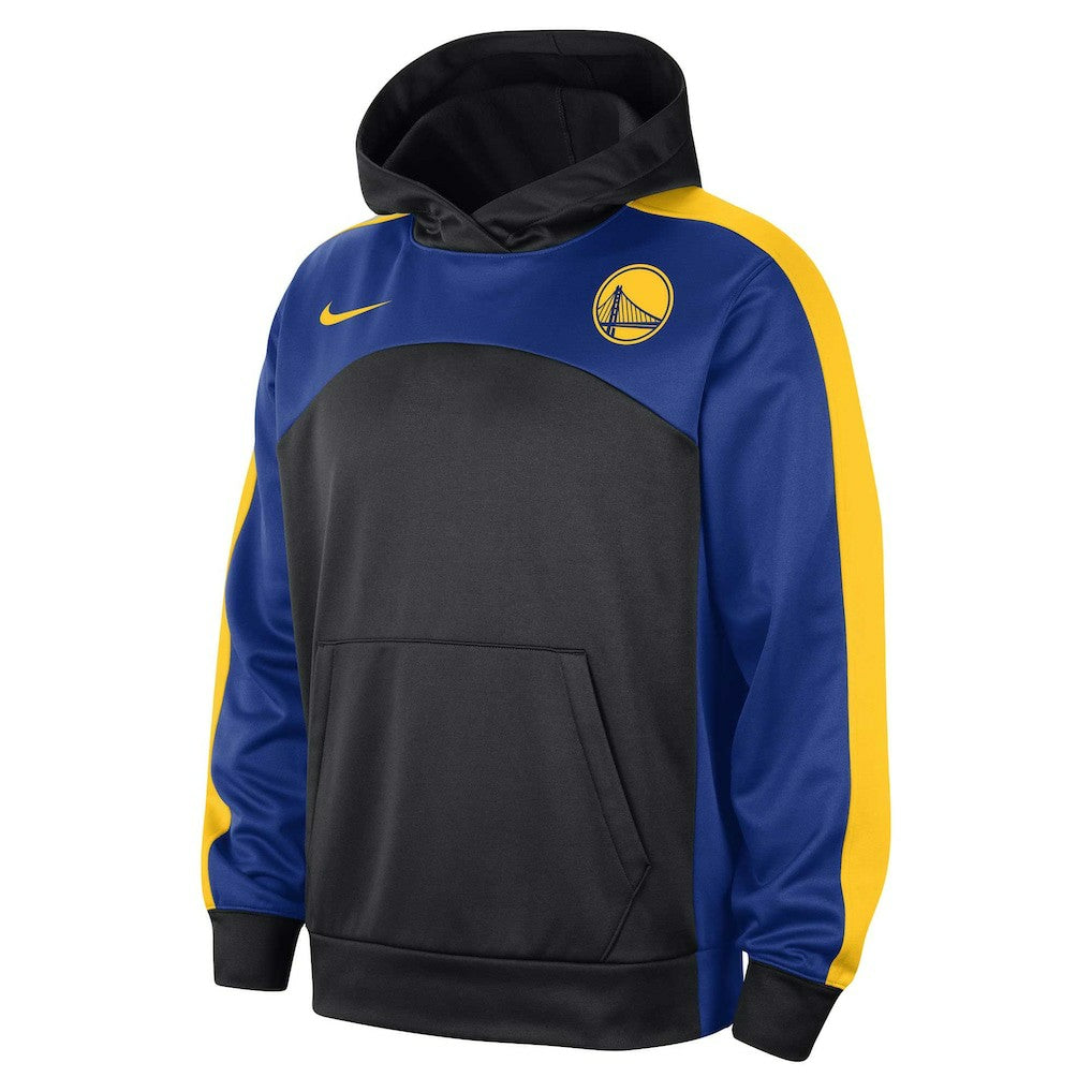 Golden State Warriors Authentic Starting Five Force Performance Pullover Hoodie Black/Royal
