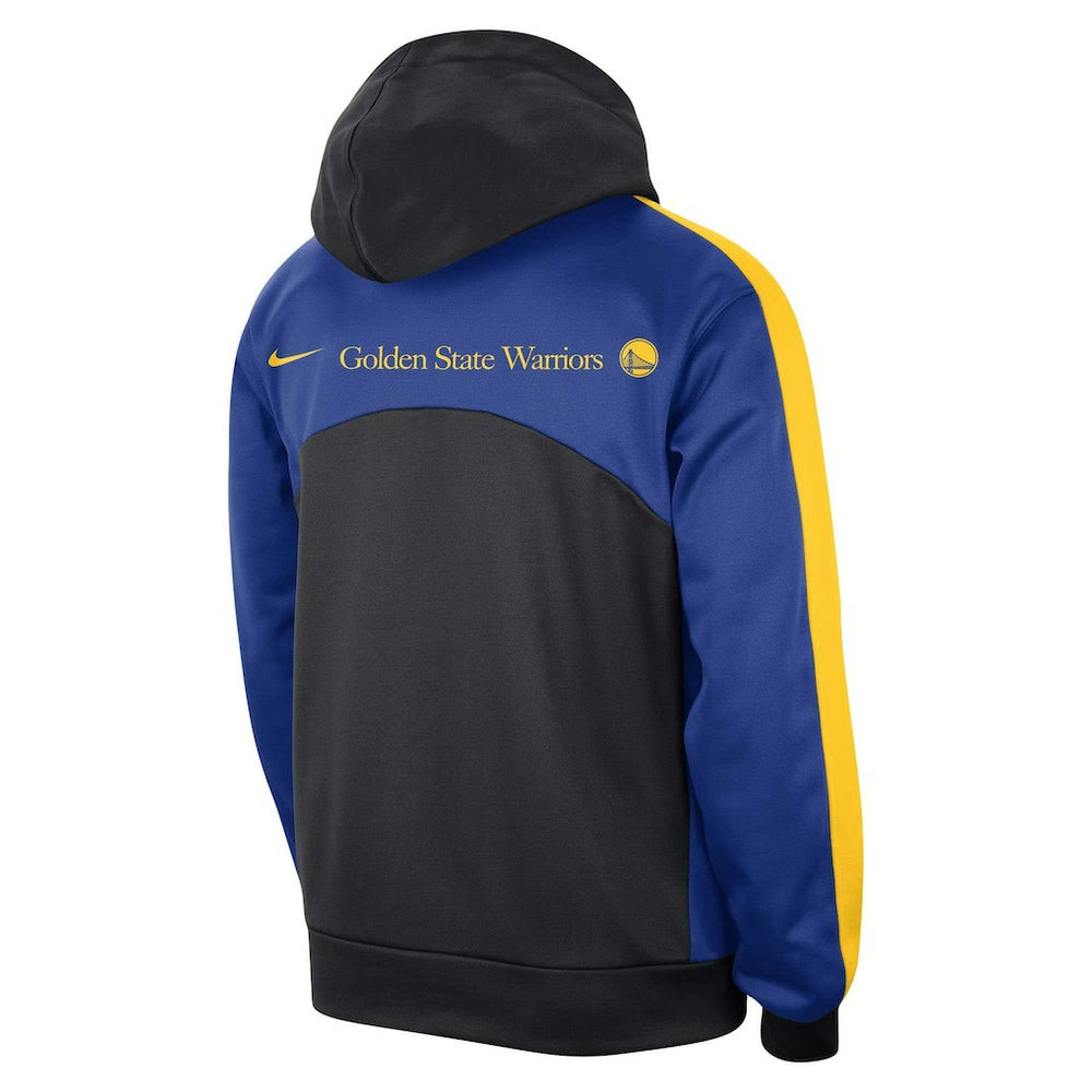 Golden State Warriors Authentic Starting Five Force Performance Pullover Hoodie Black/Royal